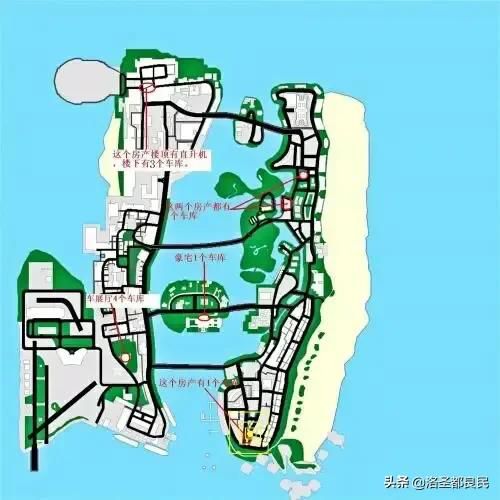 gta:vc地圖 《俠盜獵車手:聖安德列斯》 平臺:ps2, pc, xbox(2004年